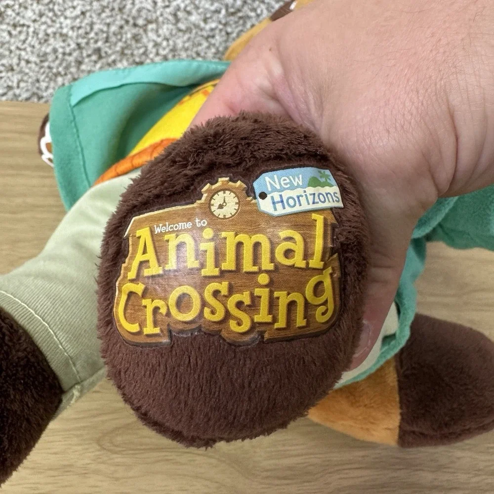 Tom Nook Build-A-Bear BAB Animal Crossing New‎ Horizons Plush Winter Outfit